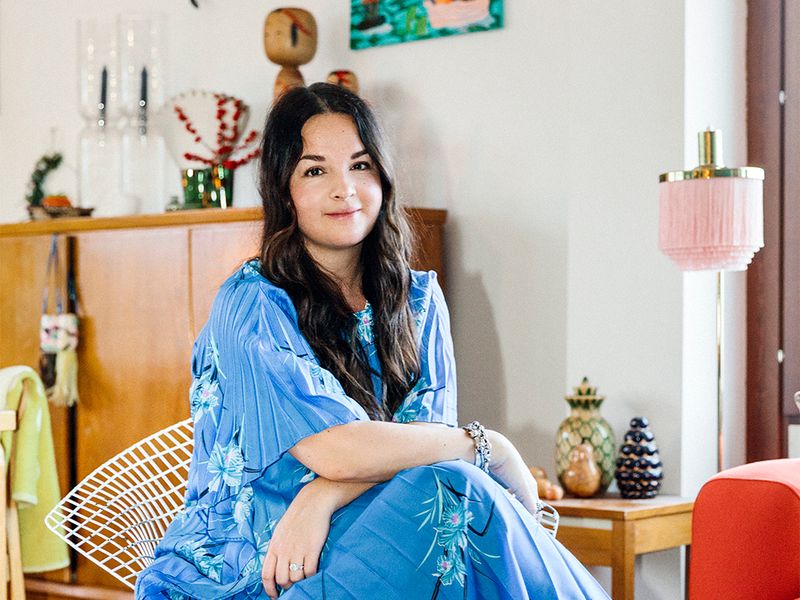 Harry Bertoia’s iconic Diamond Chair is Elisa Koskinen’s lunch-hour find