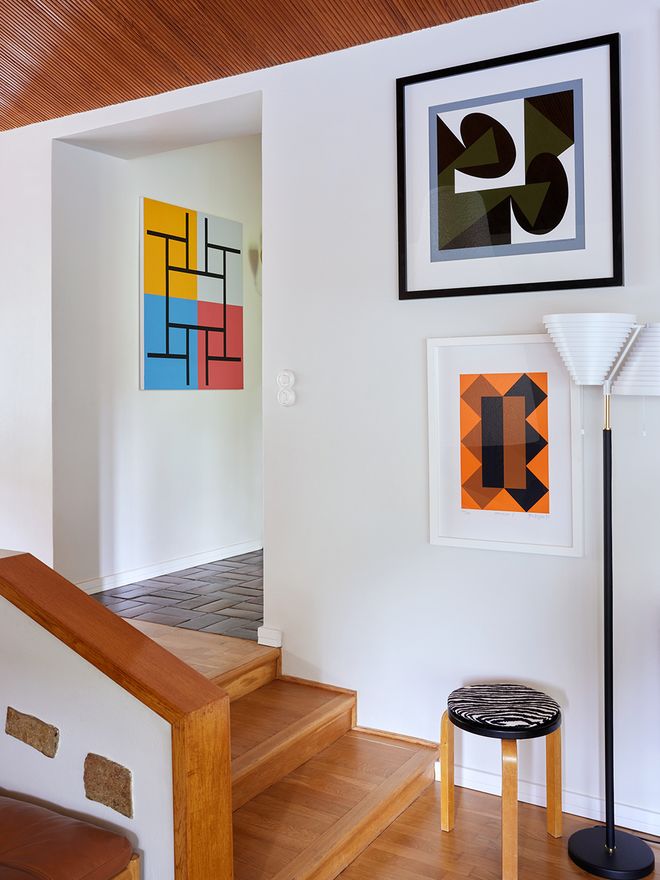 Artworks by Sam Vanni and Lars-Gunnar Nordström