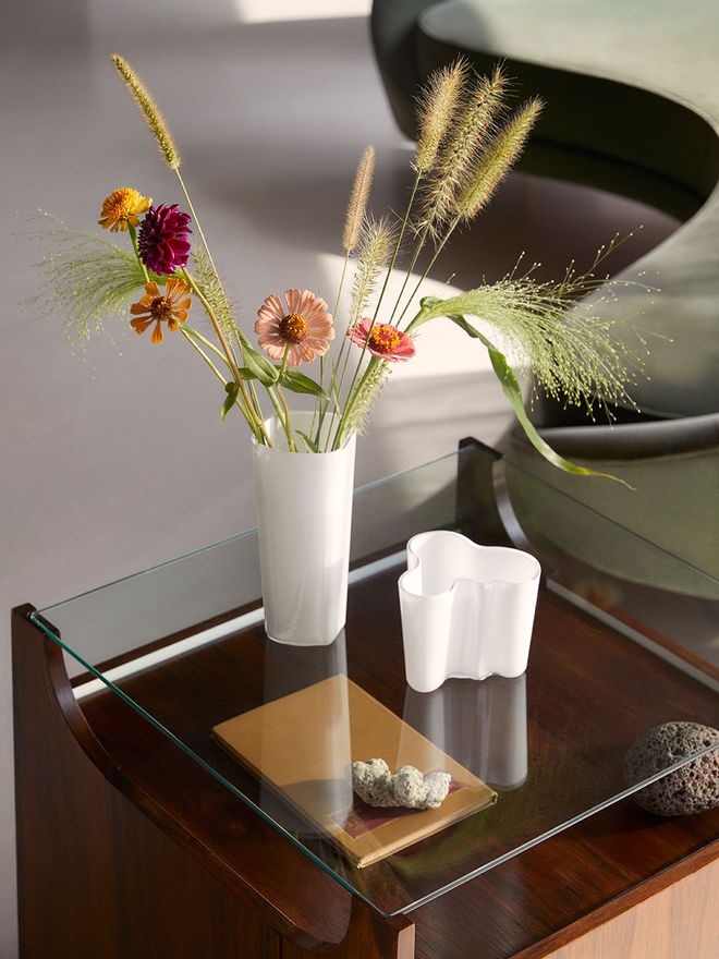 Iittala Aalto vase 180 mm, white