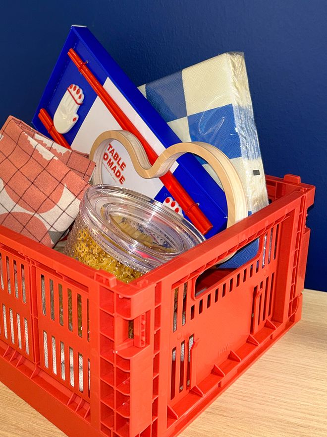 The holiday wishlist winner? A DIY Christmas hamper for the design devotees
