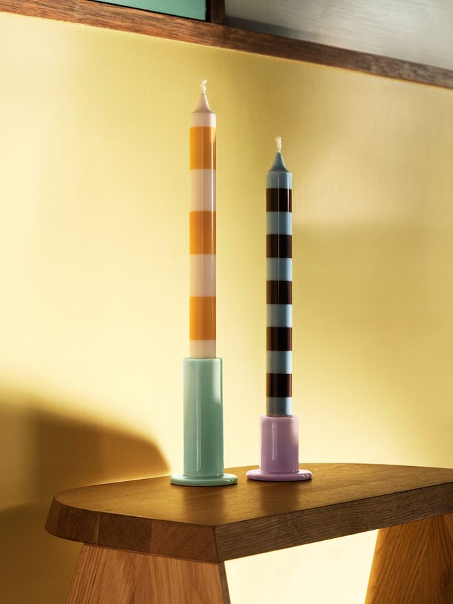 Beloved stripes bring modern structure to the interior