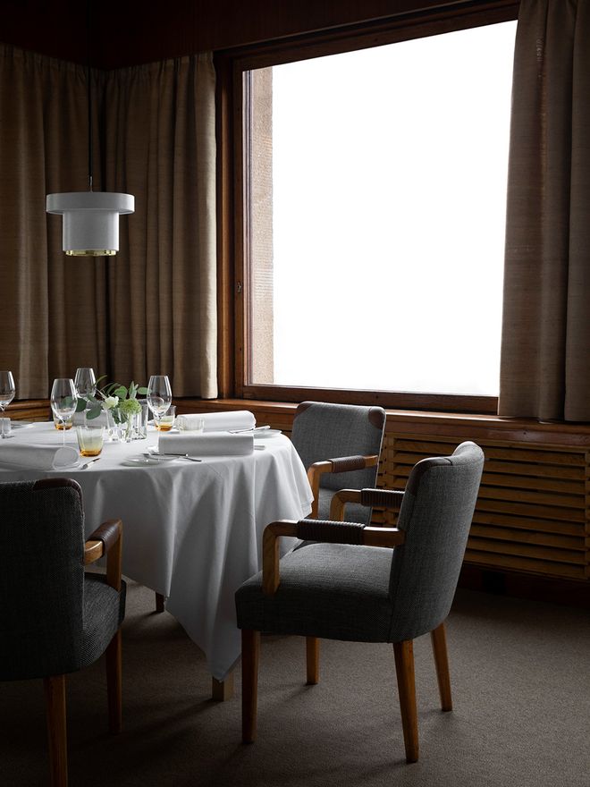 Restaurant Savoy designed by Aino and Alvar Aalto
