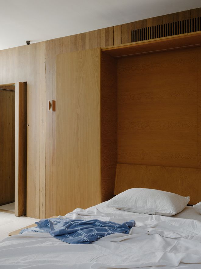 Baina textiles in a bedroom