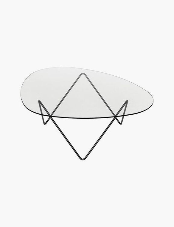 Pedrera coffee table, black