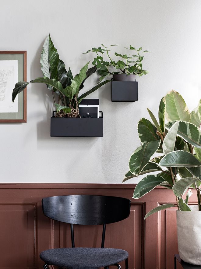 ferm LIVING Wall Box, rectangle, black