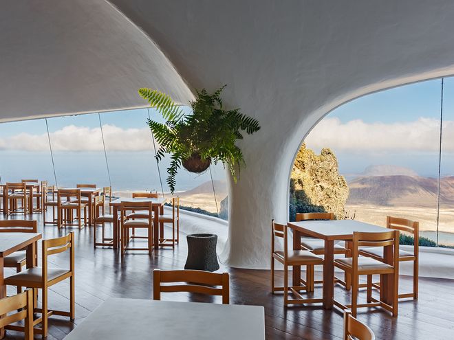 Mirador del Río on Lanzarote.