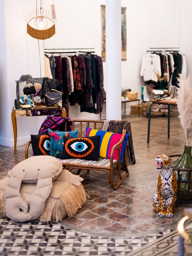 Vintage brand Mon Oeil's shop in Nice