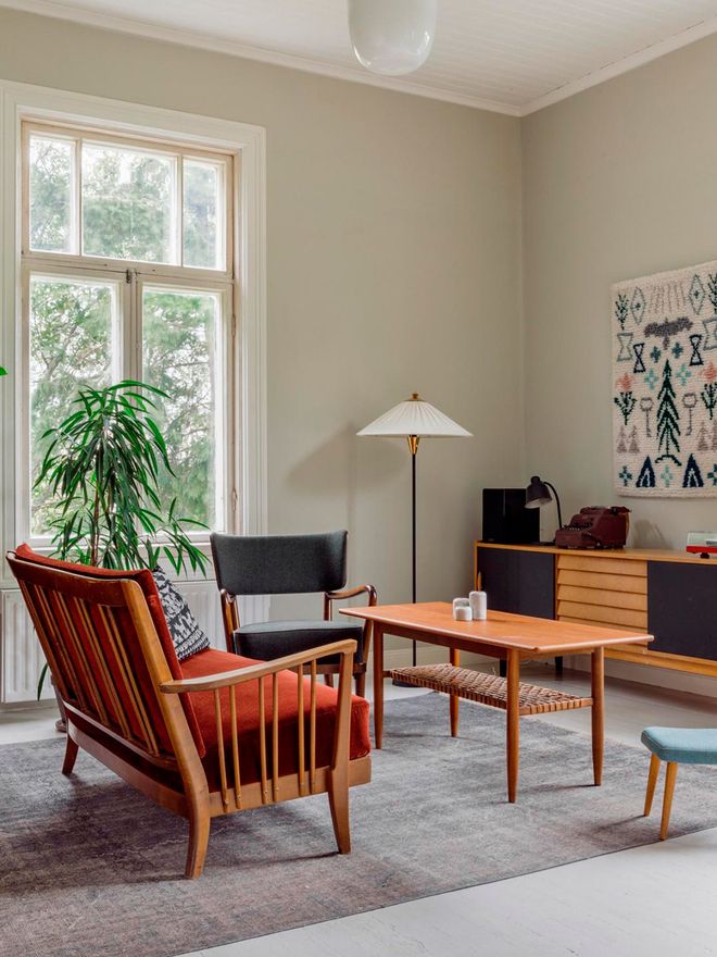 Rosita and Matias renovated an old schoolhouse in Turku