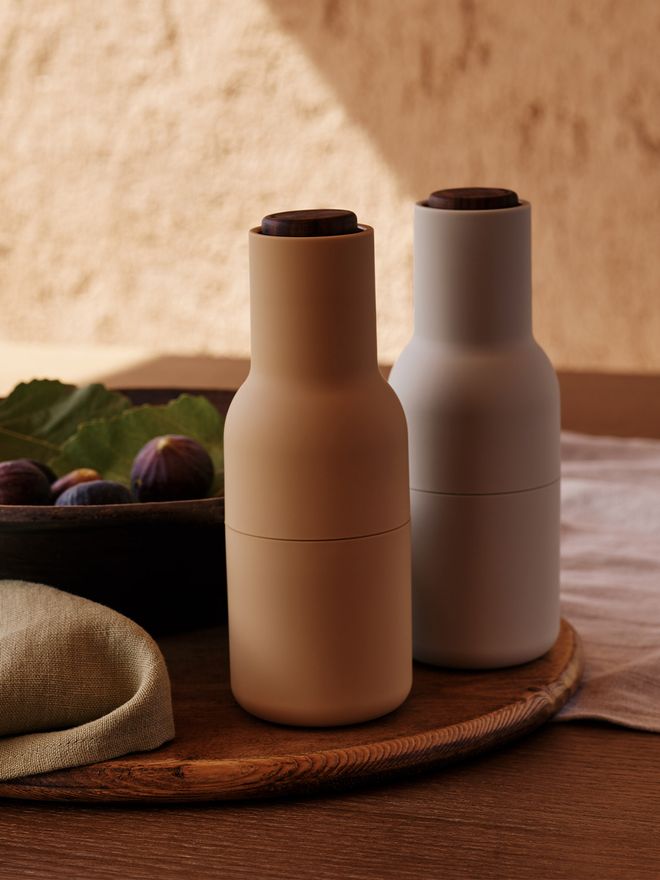 MENU Bottle grinder 2pcs, barley – walnut