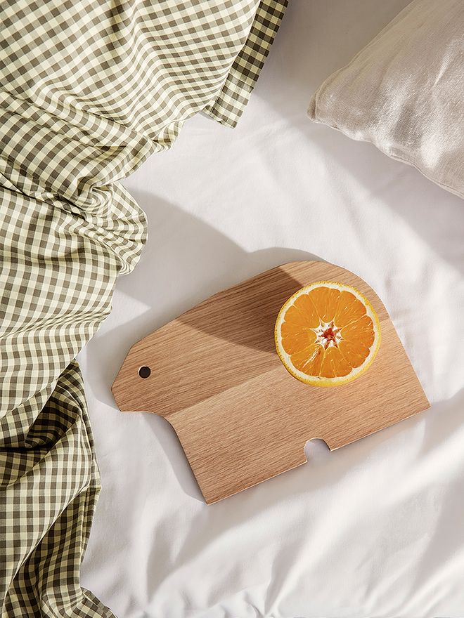 Ferm Living Aniboard, bear, oak