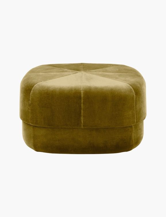 Circus pouf, large, moss