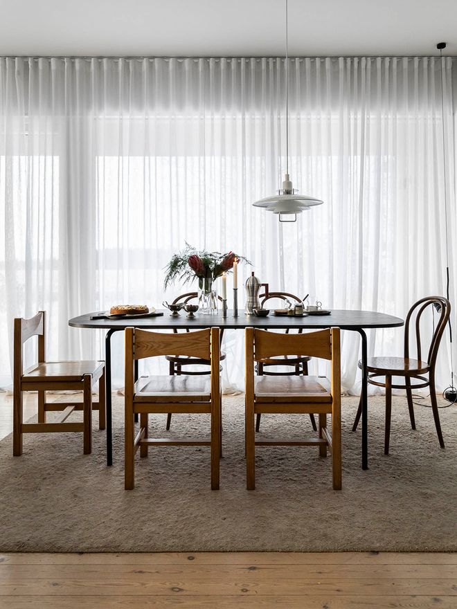 Eeva and Tapani Takkunen's home, dining area
