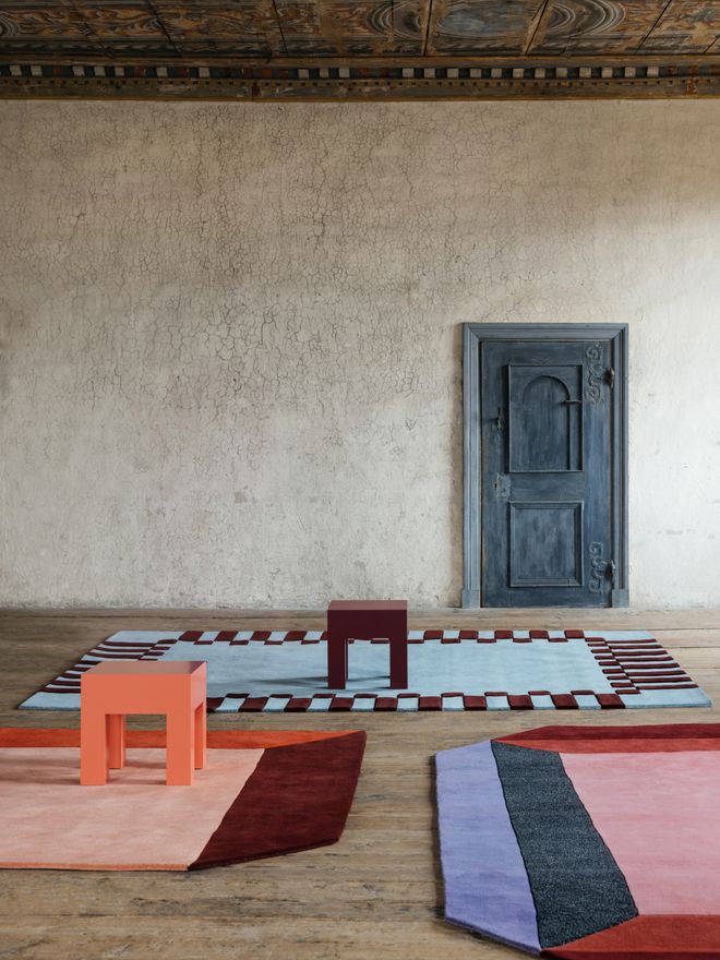Layered rugs