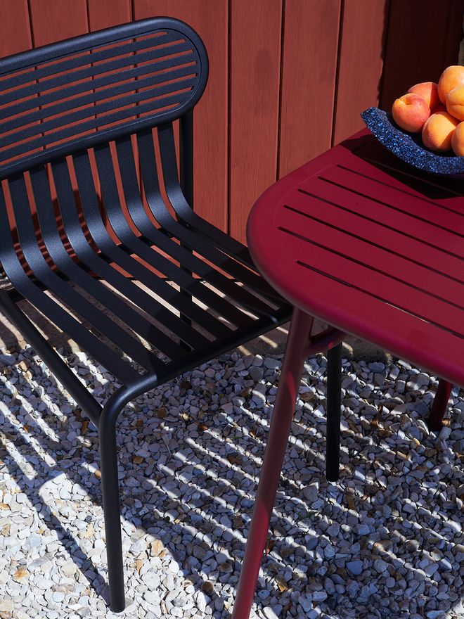 Petite Friture's Week-end chair and table