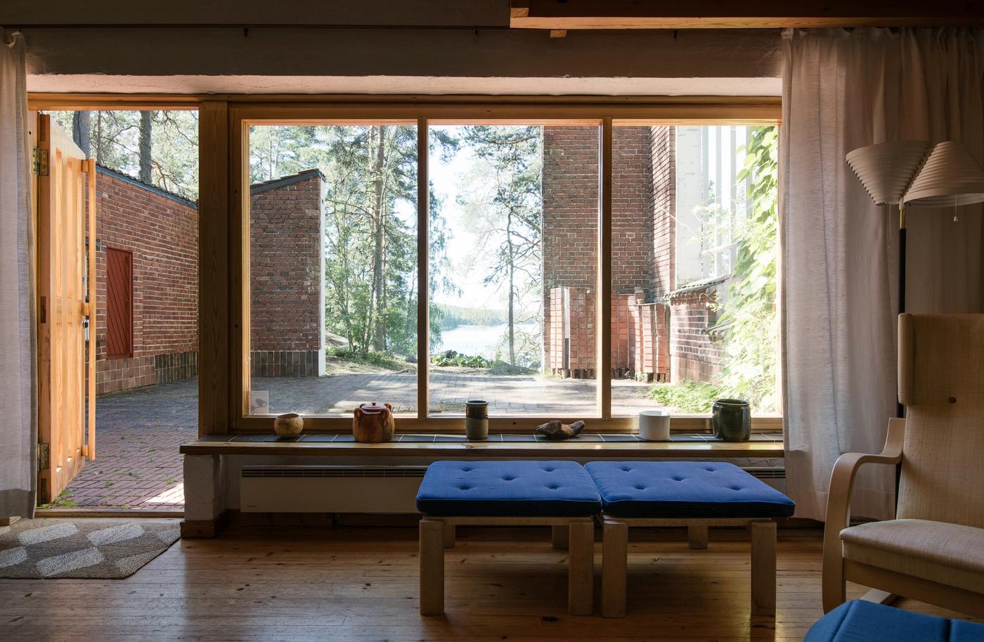 View from Alvar Aalto's Experimental House