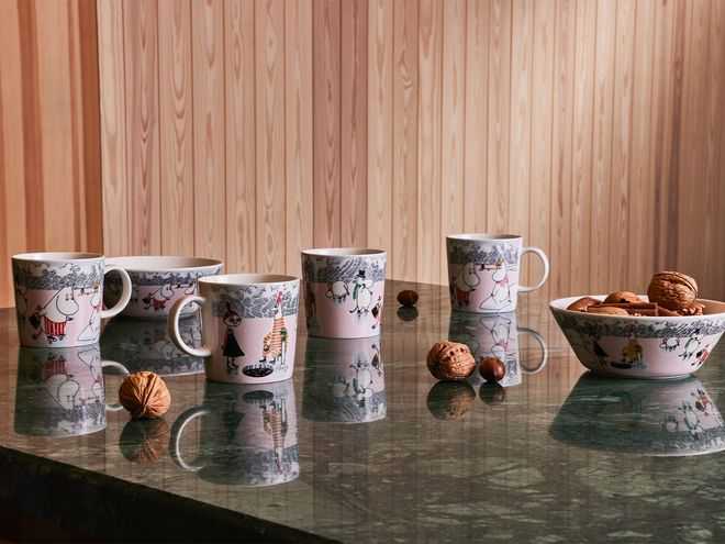 Moomin by Arabia Winter Wonders tableware 2022