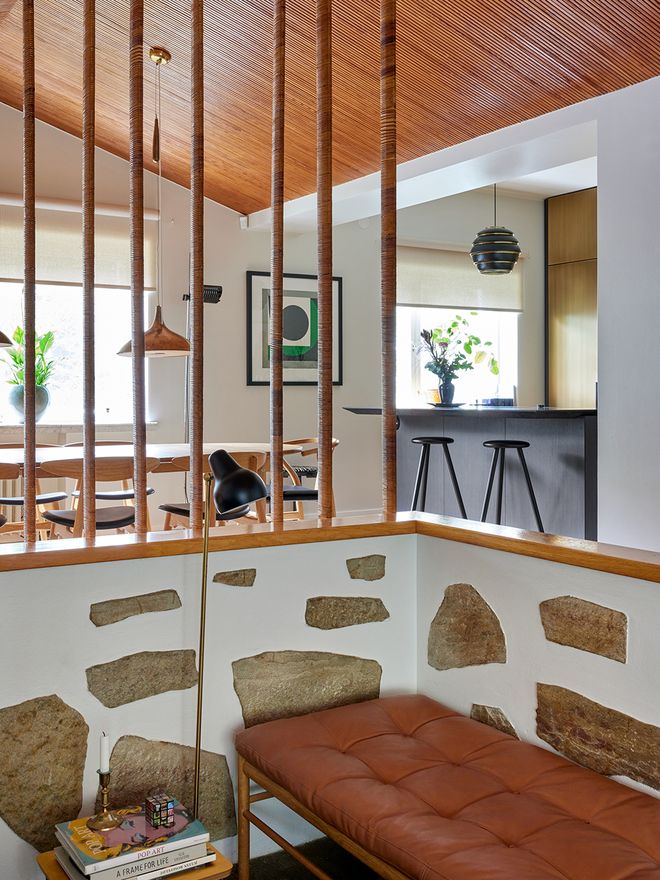 Louis Poulsen's black VL38 floor lamp