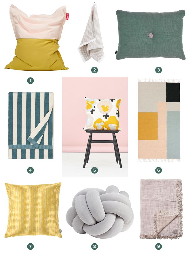 Textiles at Finnish Design Shop