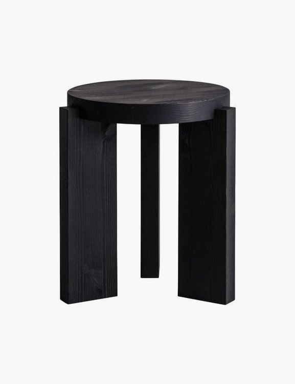 001 stool, black
