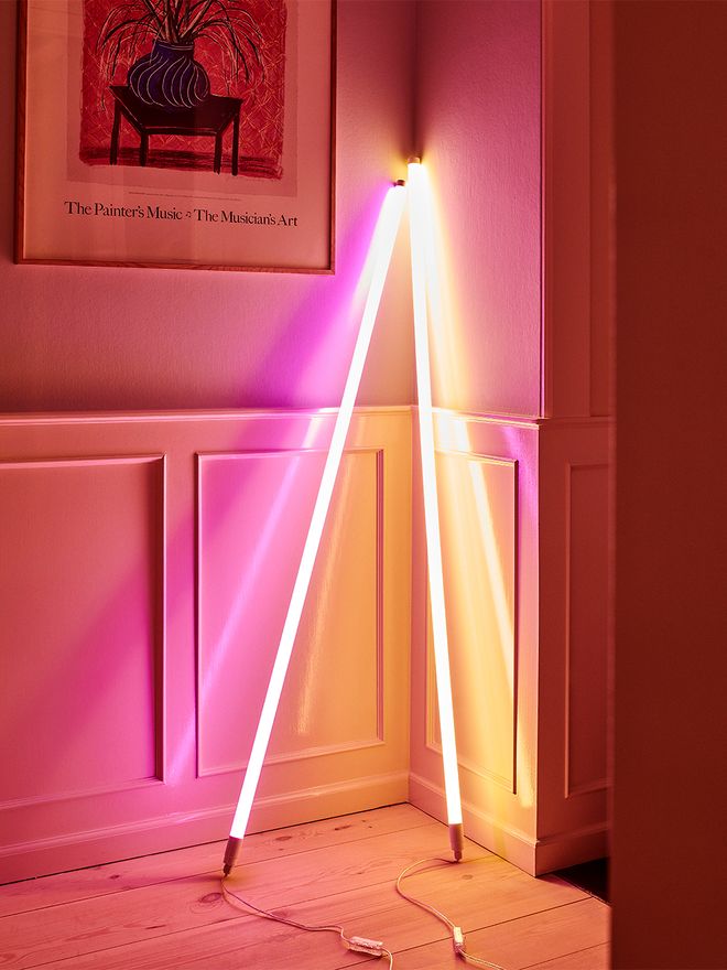 HAY Neon Tube light, pink