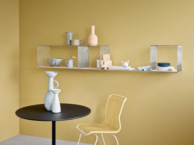 Image of bright-colored furniture from the brand Montana.