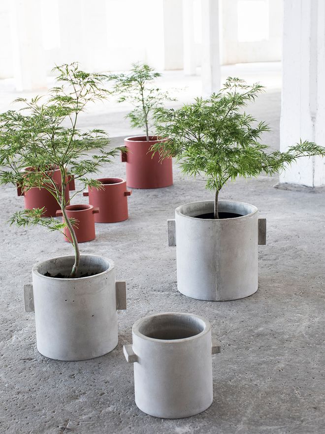 Serax Concrete plant pot 30 cm, grey