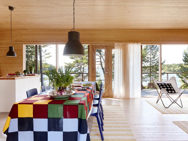 MInna Kemell-Kutvonen's summer cabin