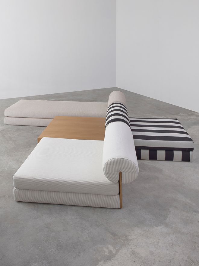 Interface Lollipop bed chair, white Jagger 1