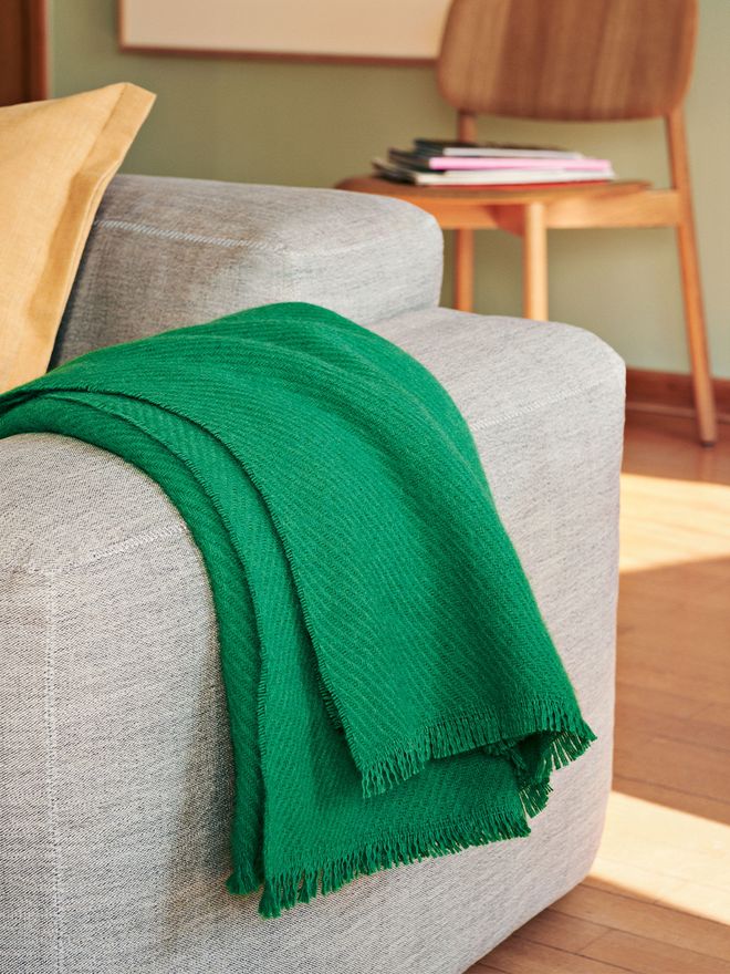 HAY Mono blanket, grass green