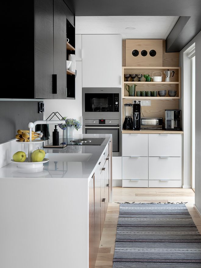 “Wooden surfaces make a stone building warm and cozy”