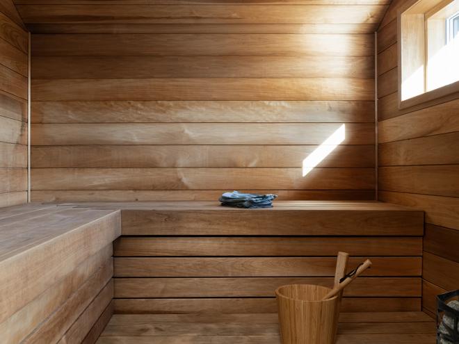 Custom-made Finnish sauna