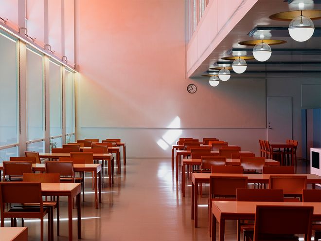 Canteen in Paimio Sanatorium