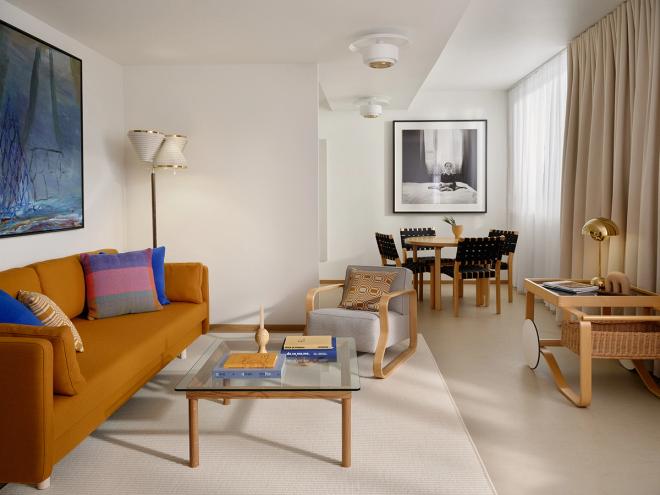 Finlandia Homes, olohuone