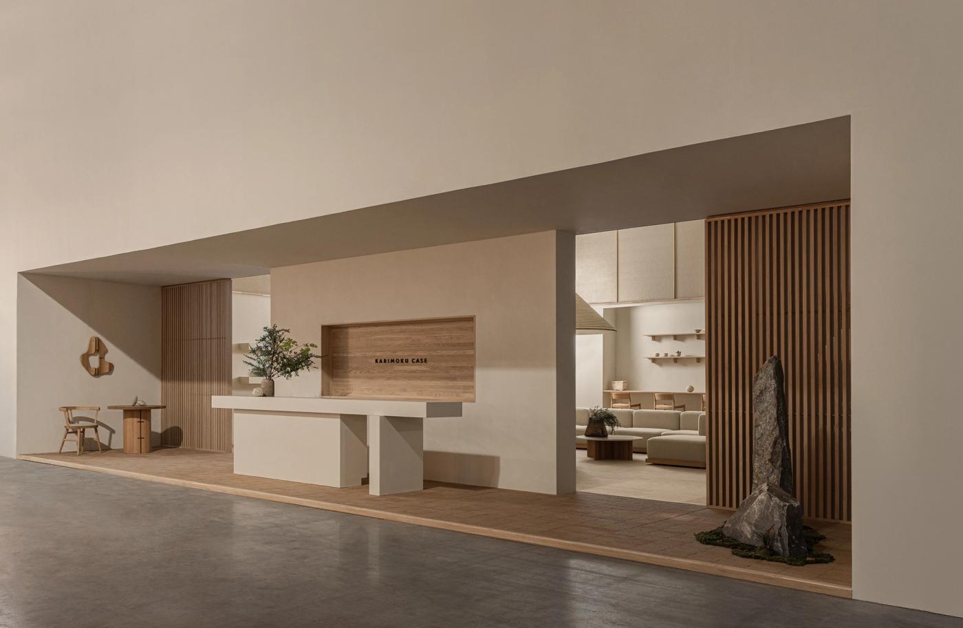 Karimoku Case stand at Milan Furniture Fair in 2026