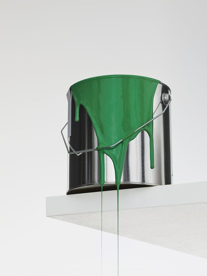Cover Story interior paint, 029 JACK - mid bright green