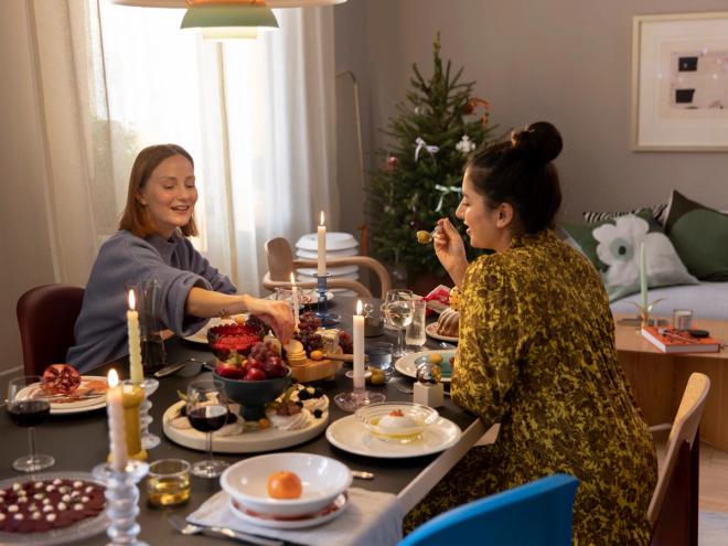 Christmas table
