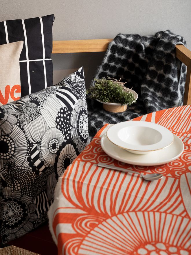 Marimekko Oiva Anniversary deep plate