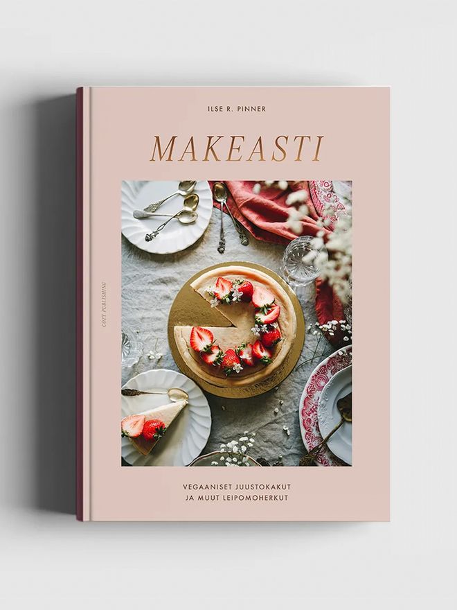 Cozy Publishing Makeasti - Vegaaniset juustokakut ja muut leipomoherkut
