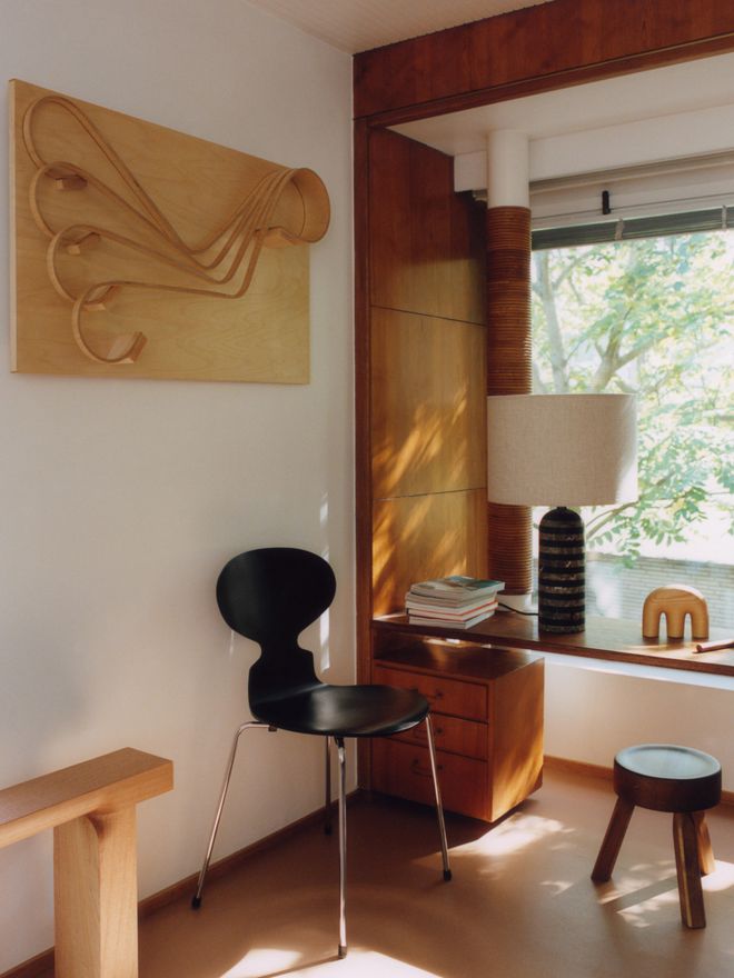 Alvar Aalto wooden relief
