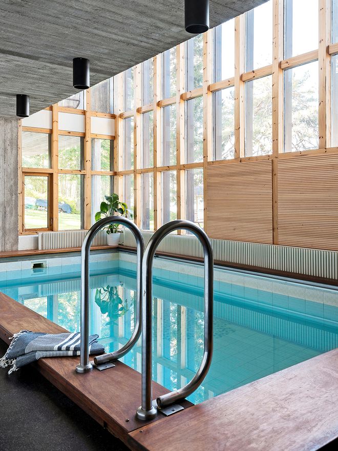 1970s concrete castle in Hankasalmi, Finland