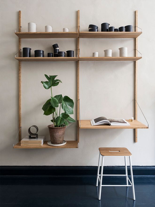 Frama Shelf Library wall shelves