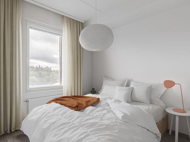 Muuto Leaf pöytävalaisin, kuparinruskea