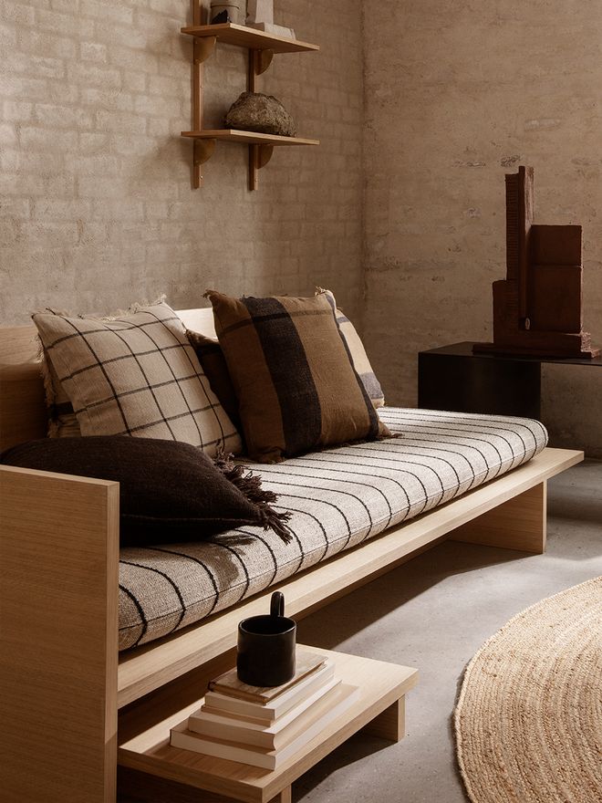 Ferm Living Kona bed, natural oak