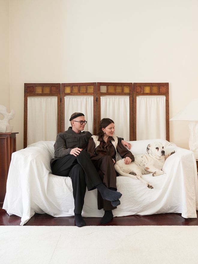 Elena Palomo and Lasse Pietiläinen, portrait