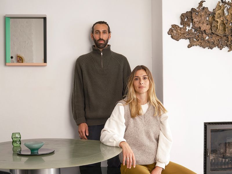 Vera Köller & Lukas Cober koiransa kanssa