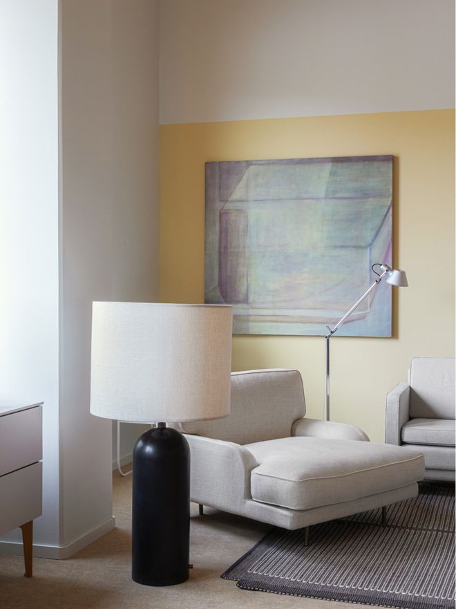 Onni Alanko’s paintings at the Finnish Design Shop summer exhibition