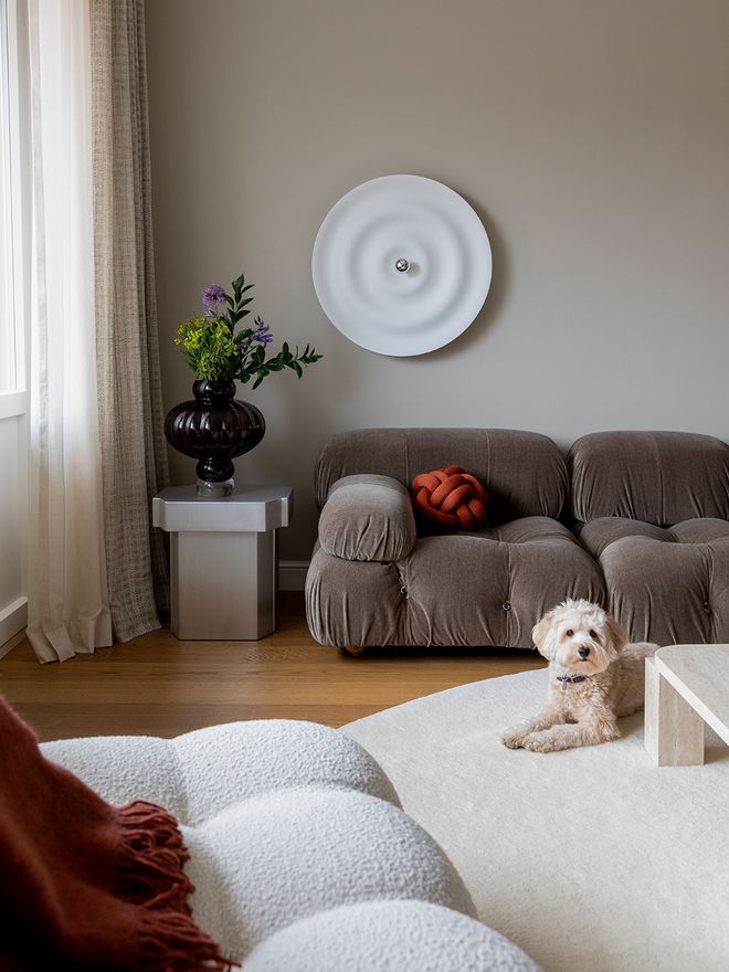 Knot cushion in the living room