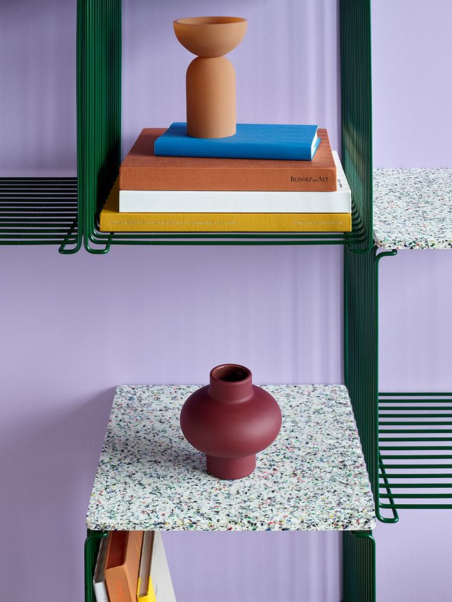 Image of bright-colored furniture from the brand Montana.