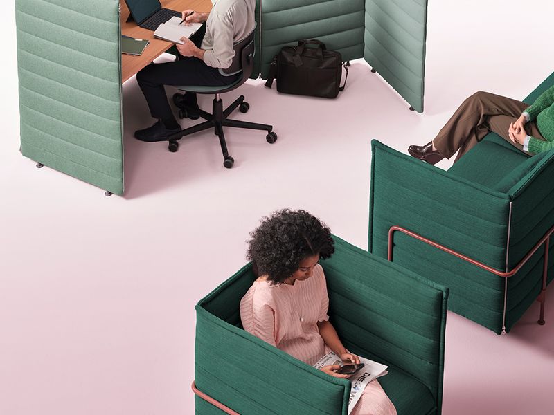 Vitra Club Office esittelee uuden konseptin ja kokoelman koronan jälkeiseen toimistoon