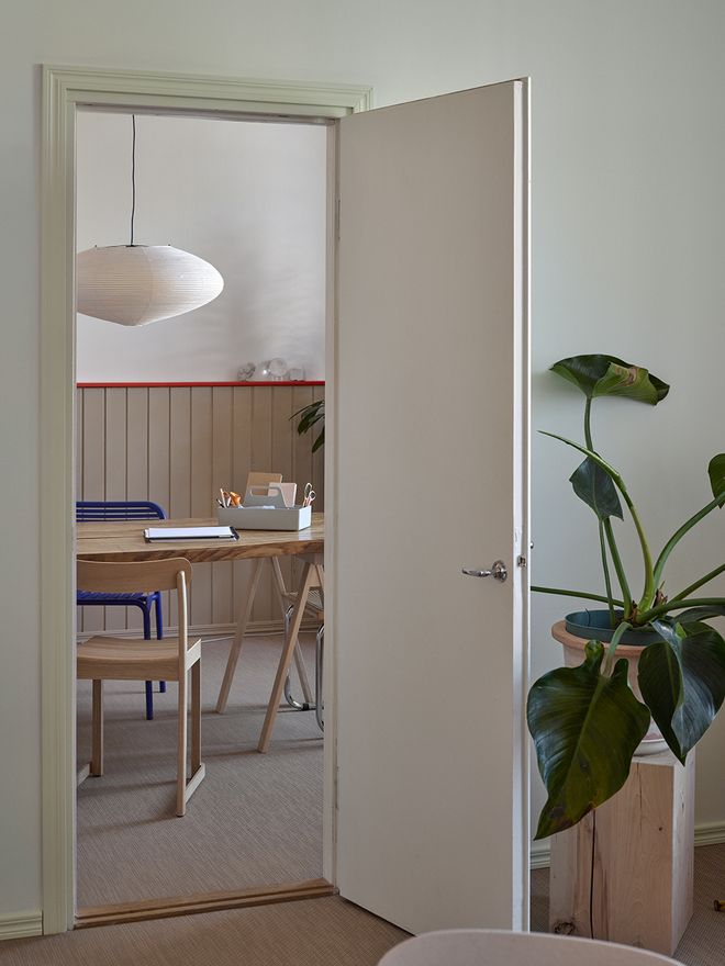 Artek Atelier chair, lacquered oak